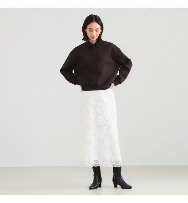 Demi-Luxe BEAMS 「ダンボール スキッパープルオーバー」|Tシャツ・カットソー|