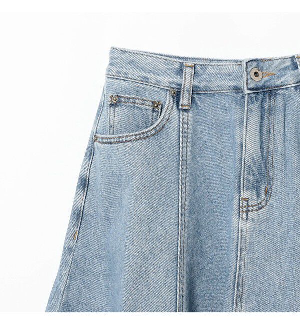 Demi-Luxe BEAMS 「ORR / デニム フレア スカート」|スカート|