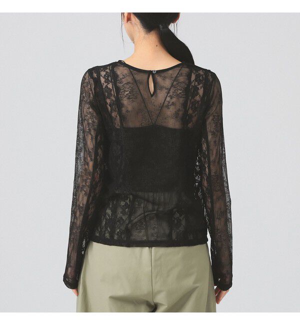 Ray BEAMS 「レース テープ キリカエ Tシャツ」|Tシャツ・カットソー|