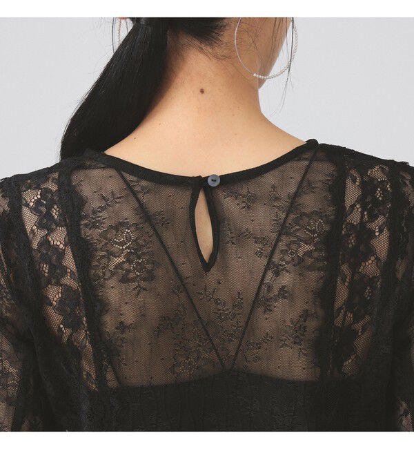 Ray BEAMS 「レース テープ キリカエ Tシャツ」|Tシャツ・カットソー|