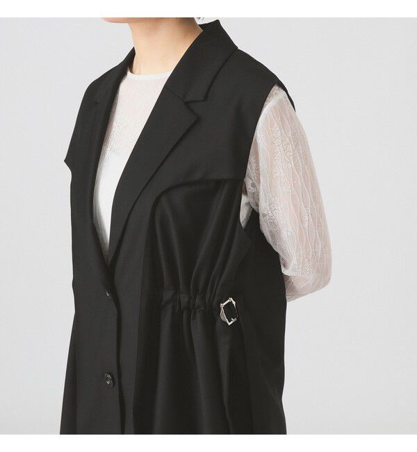 Ray BEAMS 「レイヤード ドロスト ジレ」|ベスト・ジレ|