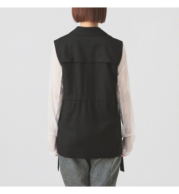 Ray BEAMS 「レイヤード ドロスト ジレ」|ベスト・ジレ|