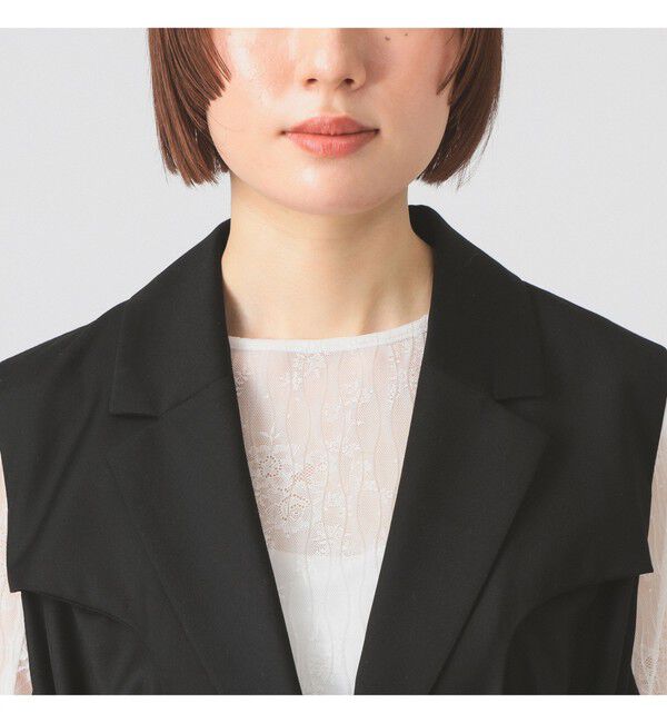 Ray BEAMS 「レイヤード ドロスト ジレ」|ベスト・ジレ|