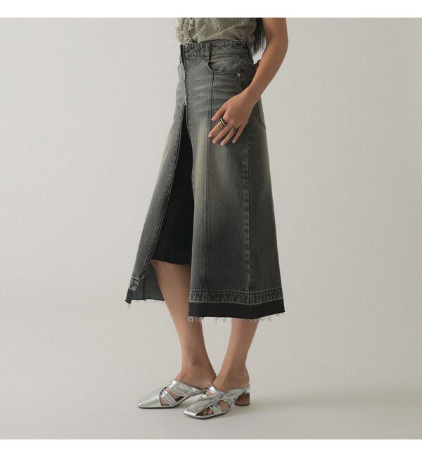 Ray BEAMS 「◎ｵｰﾊﾞｰﾀﾞｲﾃﾞﾆﾑSK」|スカート|