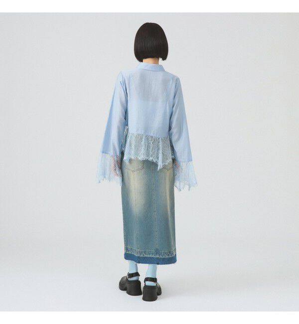 Ray BEAMS 「◎ｵｰﾊﾞｰﾀﾞｲﾃﾞﾆﾑSK」|スカート|