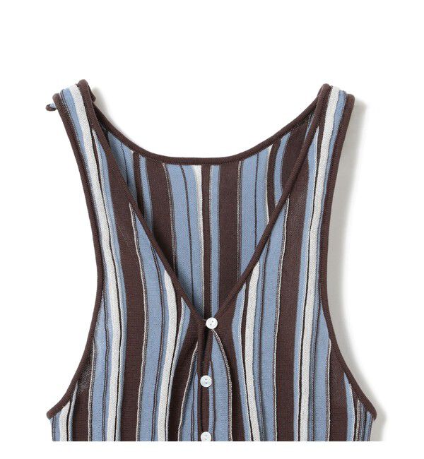 Ray BEAMS 「マルチストライプ ニット キャミソール」|キャミソール|