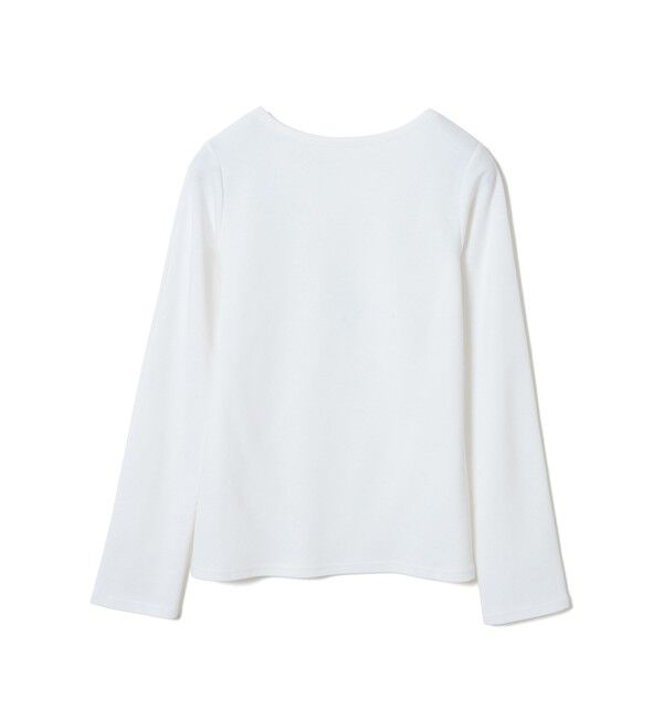 Ray BEAMS 「ショルダー オープン ロングスリーブ Tシャツ」|Tシャツ・カットソー|