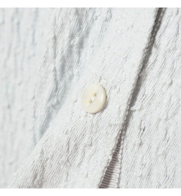 BEAMSBOY「ジャカード フリルギャザー ショートスリーブ」|Tシャツ・カットソー|