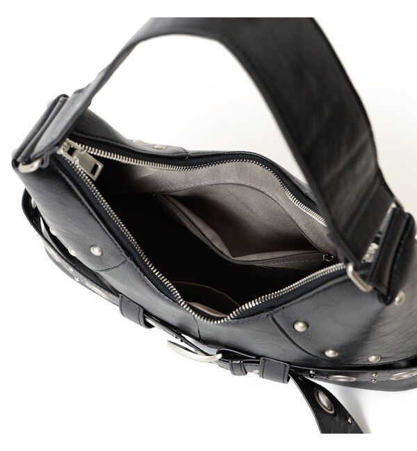 Ray BEAMS 「スタッズ ベルト バッグ」|トートバッグ|