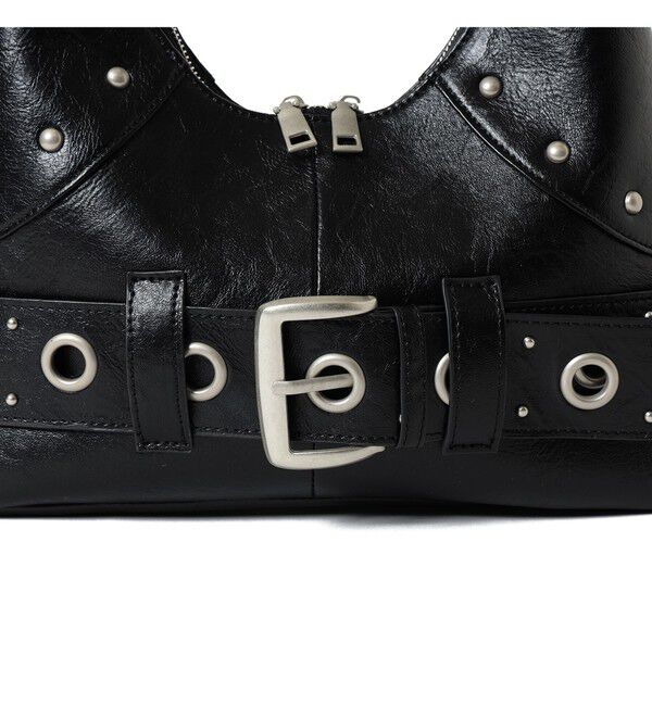 Ray BEAMS 「スタッズ ベルト バッグ」|トートバッグ|