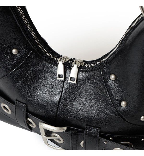 Ray BEAMS 「スタッズ ベルト バッグ」|トートバッグ|