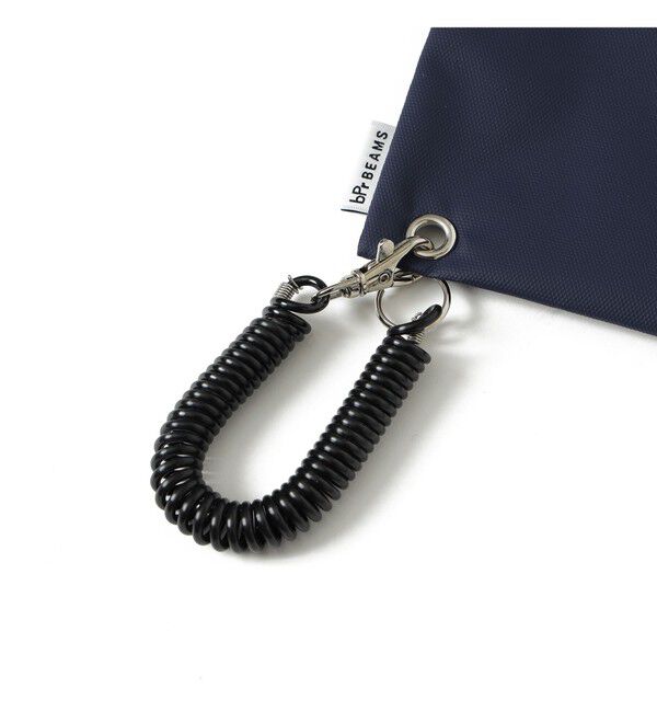 BEAMS「bPr BEAMS / ターポリン ロゴ ポーチ S」|ポーチ|