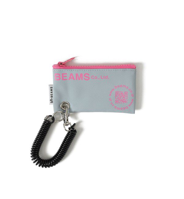 BEAMS「bPr BEAMS / ターポリン ロゴ ポーチ XS」|ポーチ|