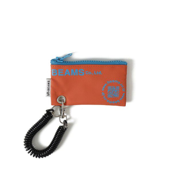 BEAMS「bPr BEAMS / ターポリン ロゴ ポーチ XS」|ポーチ|