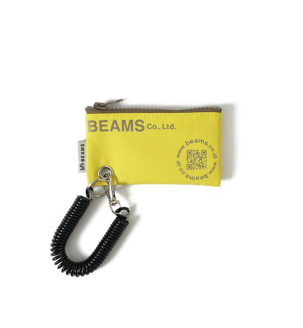 BEAMS「bPr BEAMS / ターポリン ロゴ ポーチ XS」|ポーチ|