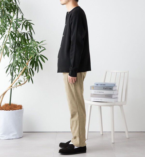 SHIPS any「SHIPS any: 〈手洗い可能〉 ミラノリブ クルーネック カーディガン 24SS◇」|カーディガン|