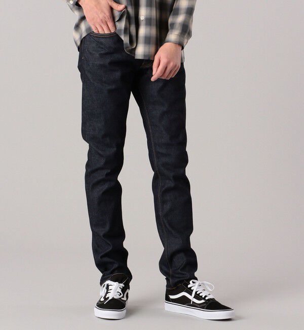 SHIPS「SHIPS: オイカワデニム セルビッチ 5ポケット デニム パンツ」|デニム|