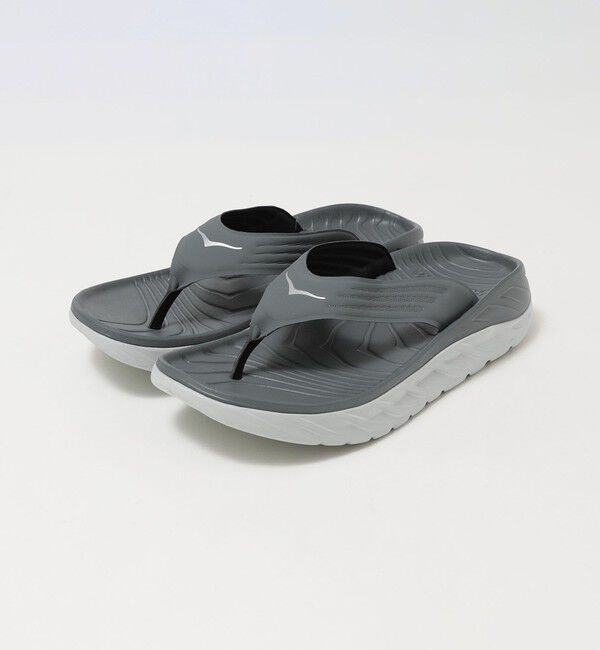 SHIPS「HOKA ONEONE: ORA RECOVERY FLIP」|サンダル|グレー