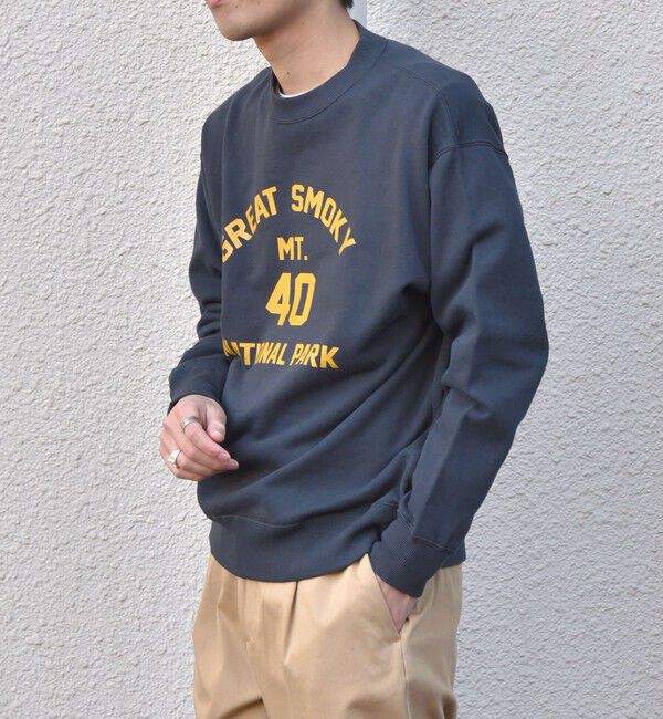 SHIPS any「【WEB限定】SHIPS any: NATIONAL PARK プリント スウェット 23AW◇」|スウェット・ジャージ|