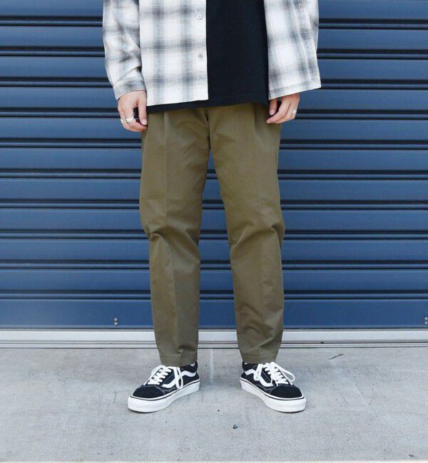 SHIPS any「SHIPS any: ＜Sorona＞ ワンタック テーパード パンツ」|その他|