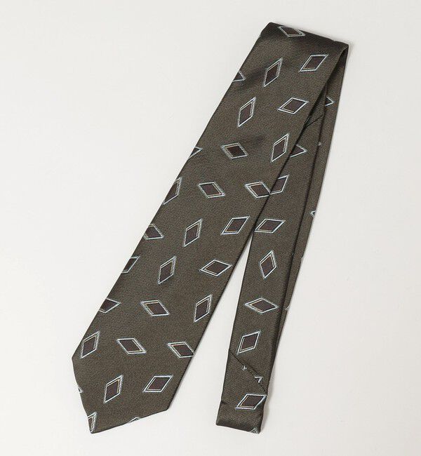 SHIPS「Puccini: ダイヤ コモン ネクタイ」|ネクタイ・蝶ネクタイ|ダークブラウン