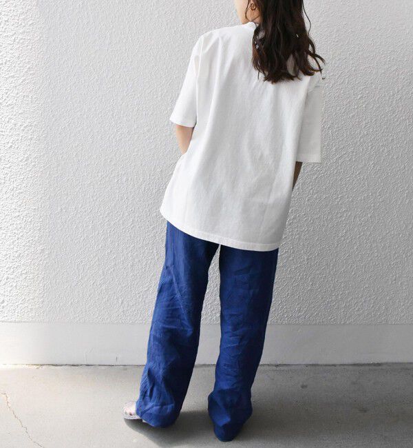 SHIPS any「SHIPS any: "COTTON USA"  ヘビーウェイト クルーネック ポケット Tシャツ」|Tシャツ・カットソー|