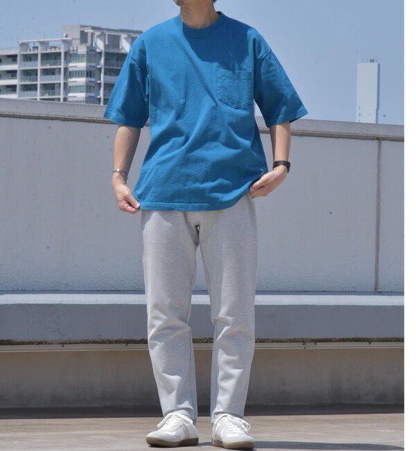 SHIPS any「SHIPS any: "COTTON USA"  ヘビーウェイト クルーネック ポケット Tシャツ」|Tシャツ・カットソー|