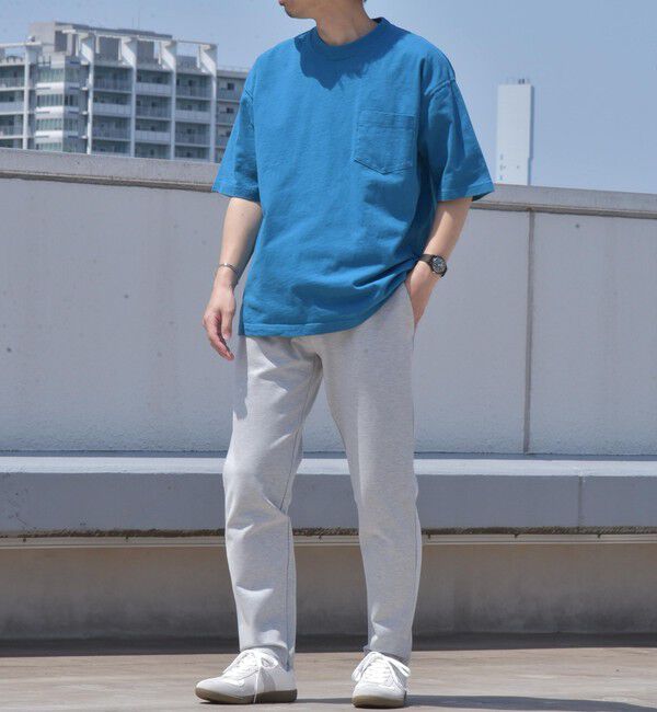 SHIPS any「SHIPS any: "COTTON USA"  ヘビーウェイト クルーネック ポケット Tシャツ」|Tシャツ・カットソー|