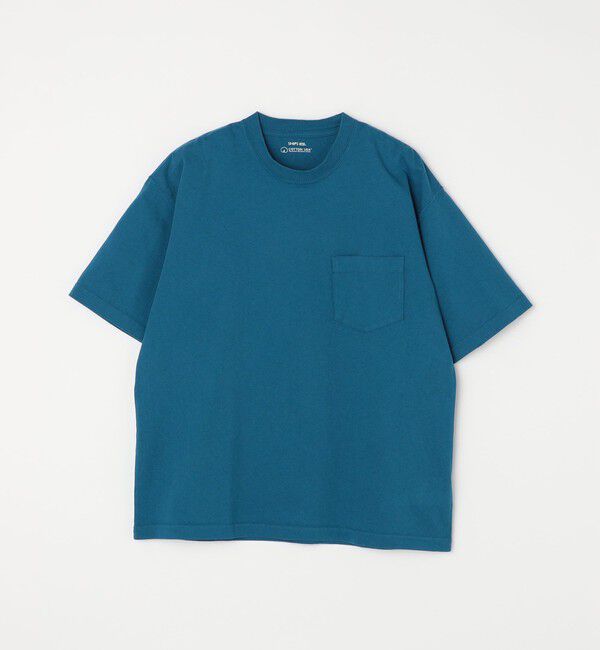SHIPS any「SHIPS any: "COTTON USA"  ヘビーウェイト クルーネック ポケット Tシャツ」|Tシャツ・カットソー|