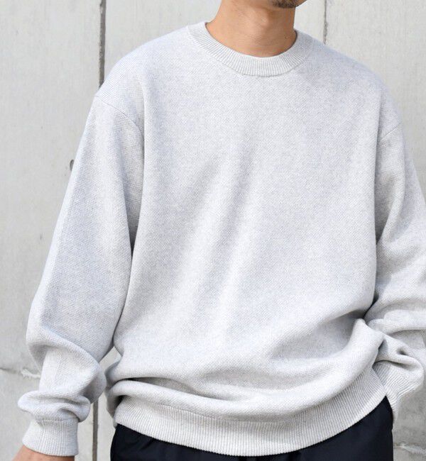 SHIPS any「SHIPS any: 〈手洗い可能〉コットン カシミヤ スウェットライク クルーネック ニット◇」|ニット・セーター|