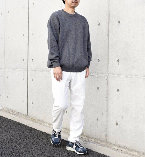 SHIPS any「SHIPS any: 〈手洗い可能〉コットン カシミヤ スウェットライク クルーネック ニット◇」|ニット・セーター|