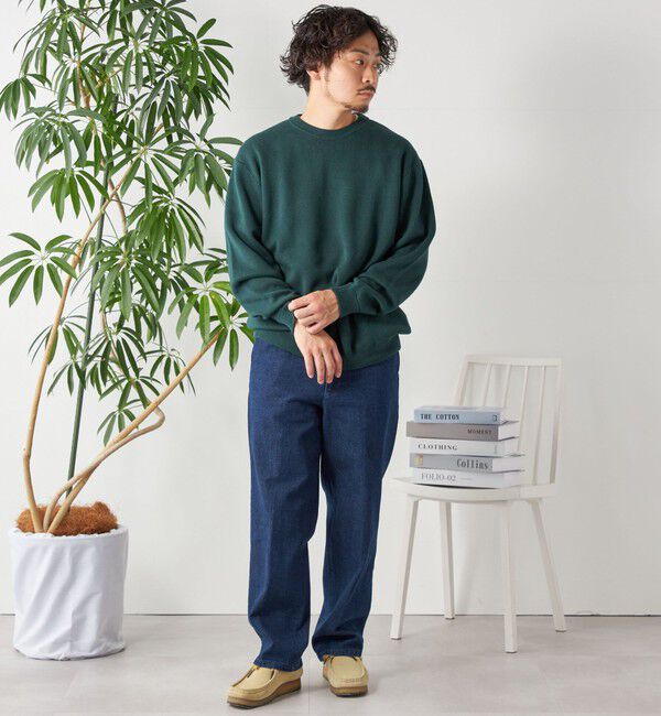 SHIPS any「SHIPS any: 〈手洗い可能〉コットン カシミヤ スウェットライク クルーネック ニット◇」|ニット・セーター|