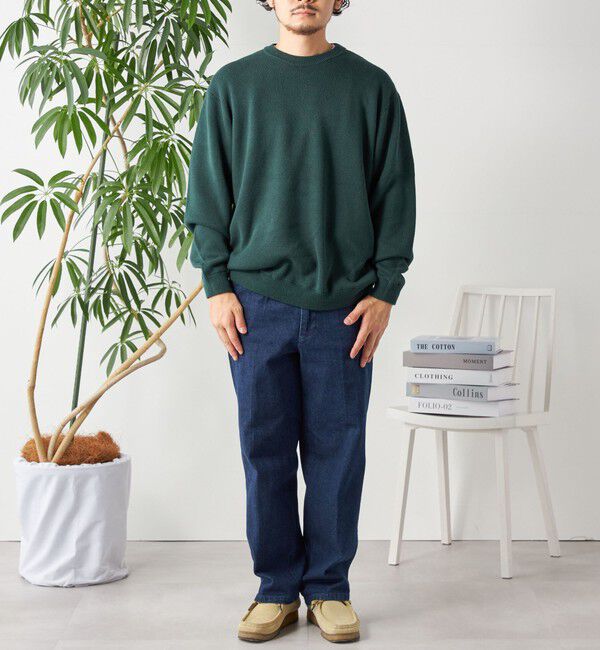 SHIPS any「SHIPS any: 〈手洗い可能〉コットン カシミヤ スウェットライク クルーネック ニット◇」|ニット・セーター|