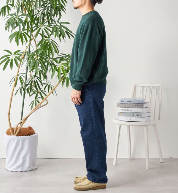 SHIPS any「SHIPS any: 〈手洗い可能〉コットン カシミヤ スウェットライク クルーネック ニット◇」|ニット・セーター|