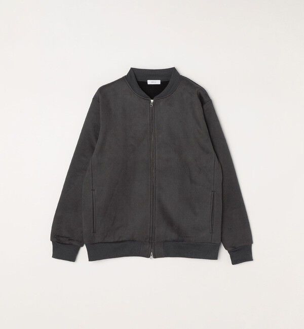 SHIPS any「SHIPS any: 〈洗濯機可能〉フェイクスエード (ポリエステル) ジップ ブルゾン 23AW◇」|ブルゾン・スタジャン|