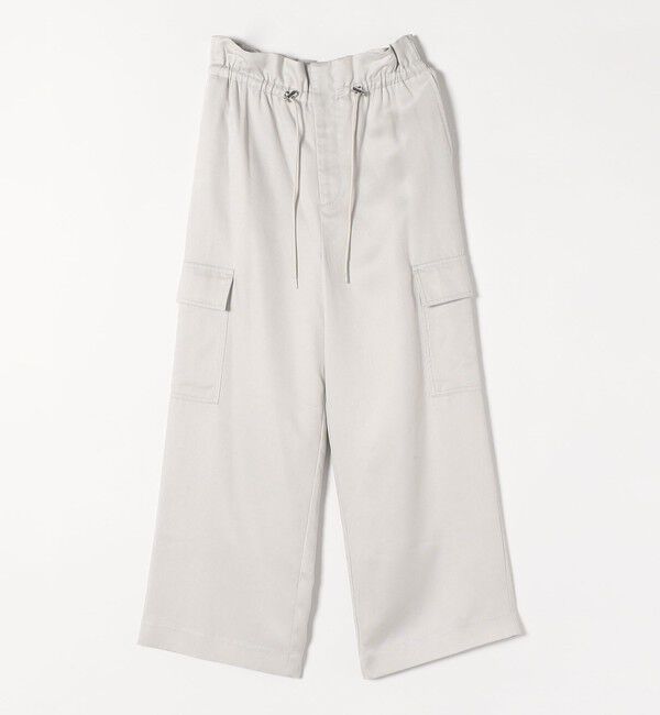 quaranciel「quaranciel:〈手洗い可能〉ツイル ドロスト カーゴ パンツ（セットアップ対応）」|カーゴ|