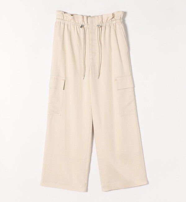 quaranciel「quaranciel:〈手洗い可能〉ツイル ドロスト カーゴ パンツ（セットアップ対応）」|カーゴ|