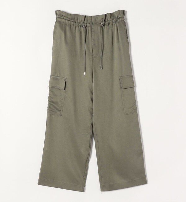 quaranciel「quaranciel:〈手洗い可能〉ツイル ドロスト カーゴ パンツ（セットアップ対応）」|カーゴ|