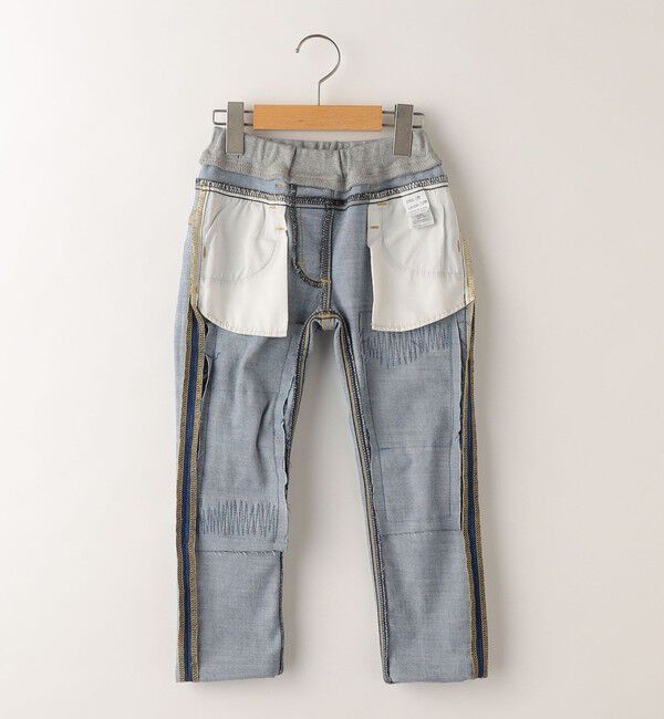 SHIPS KIDS「【SHIPS KIDS別注】Lee:100～160cm / クラッシュ デニム」|デニム|