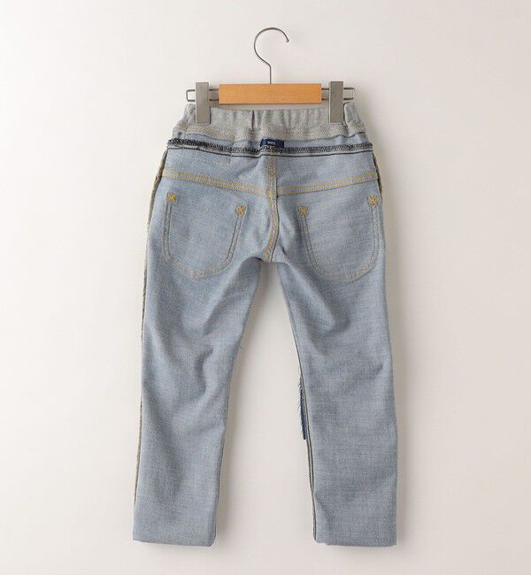 SHIPS KIDS「【SHIPS KIDS別注】Lee:100～160cm / クラッシュ デニム」|デニム|