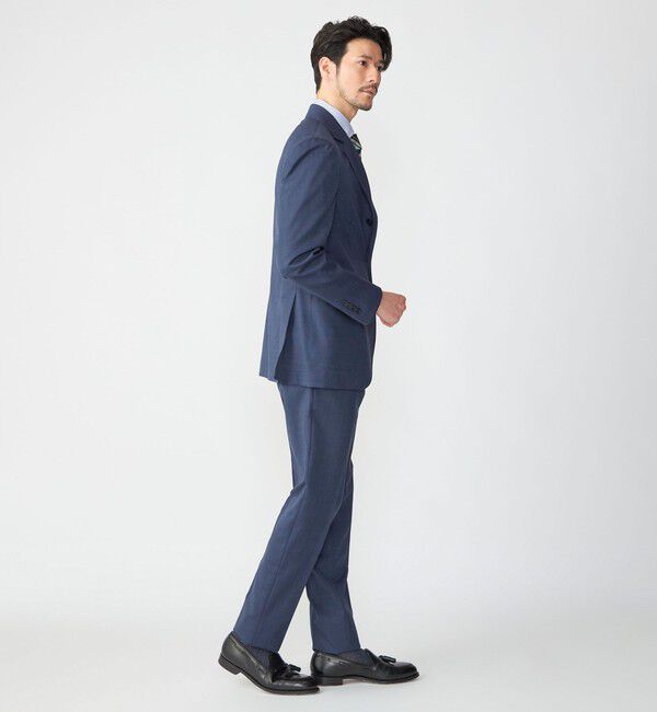 SHIPS「SHIPS:〈セットアップ対応/洗濯機可能〉トロピカル ウォッシャブル ピンヘッド ジャケット」|テーラードジャケット|