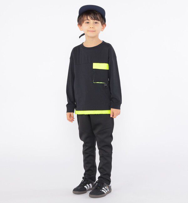 SHIPS KIDS「SHIPS KIDS:100～130cm /〈吸水速乾〉ジャージー ジョガー パンツ」|その他|