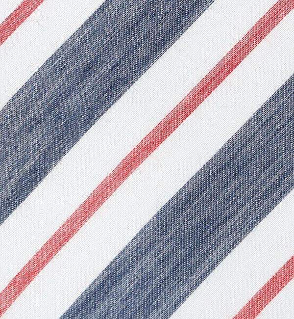 SHIPS「SHIPS: リネン シルク マルチ ストライプ」|ネクタイ・蝶ネクタイ|