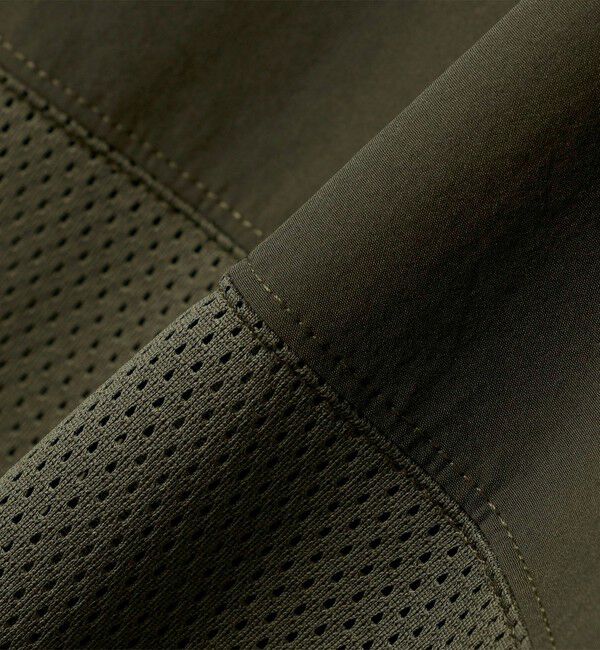 SHIPS any「SHIPS any: 〈洗濯機可能〉ナイロン / メッシュ コンビ フットボール Tシャツ◇」|Tシャツ・カットソー|