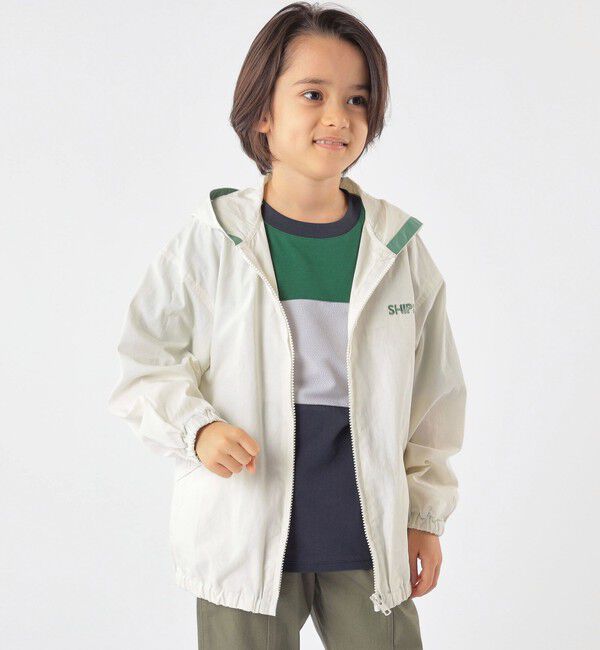 SHIPS KIDS「SHIPS KIDS:100～130cm / キャップ デザイン コットン パーカー」|その他|