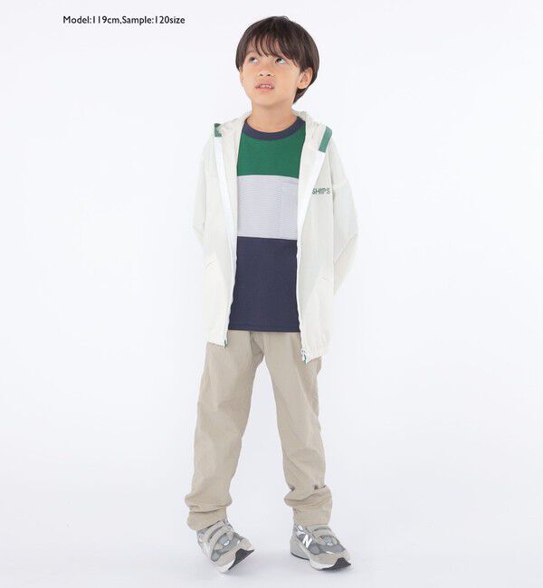SHIPS KIDS「SHIPS KIDS:100～130cm / キャップ デザイン コットン パーカー」|その他|