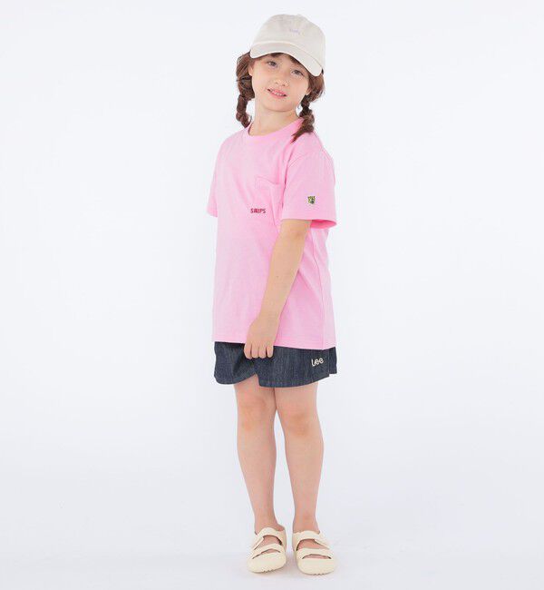 SHIPS KIDS「SHIPS KIDS:100～140cm / 阪神タイガース マイクロ SHIPSロゴ ポケット Tシャツ」|Tシャツ・カットソー|