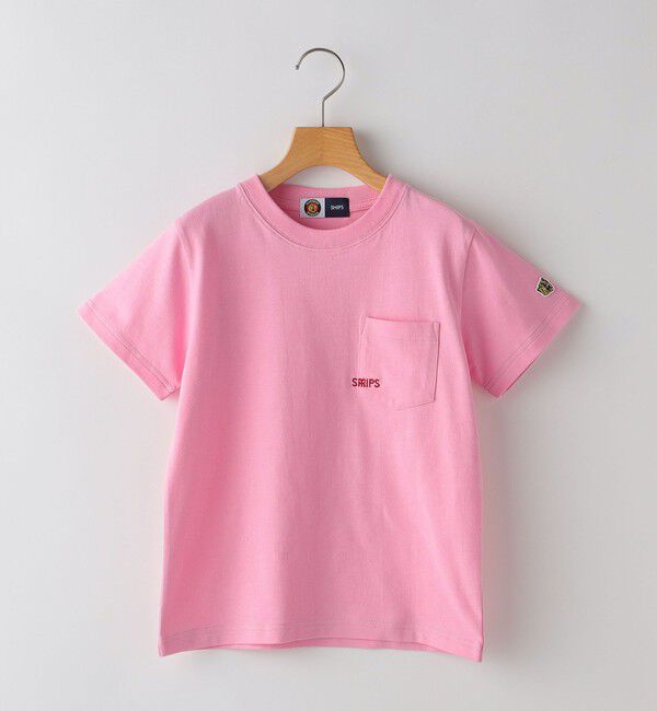 SHIPS KIDS「SHIPS KIDS:100～140cm / 阪神タイガース マイクロ SHIPSロゴ ポケット Tシャツ」|Tシャツ・カットソー|