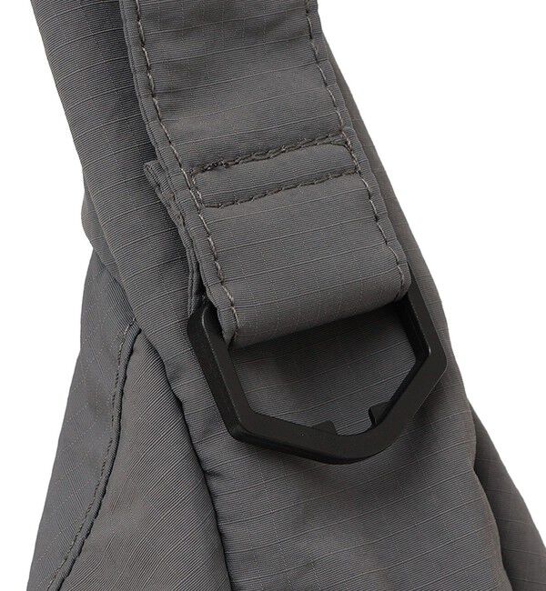 SHIPS any「SHIPS any: リップストップ ナイロン ロゴ 刺繍 クレッセント ショルダーバッグ◇」|ショルダー・メッセンジャー|