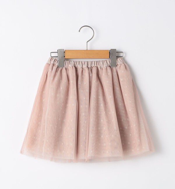 SHIPS KIDS「SHIPS KIDS:100～130cm / チュール スカート」|フレア|